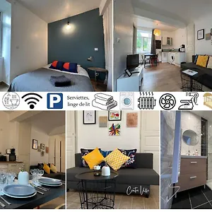  Apartment Tabi ,modern Chic Vs Free Parking,wifi,draps Frankreich